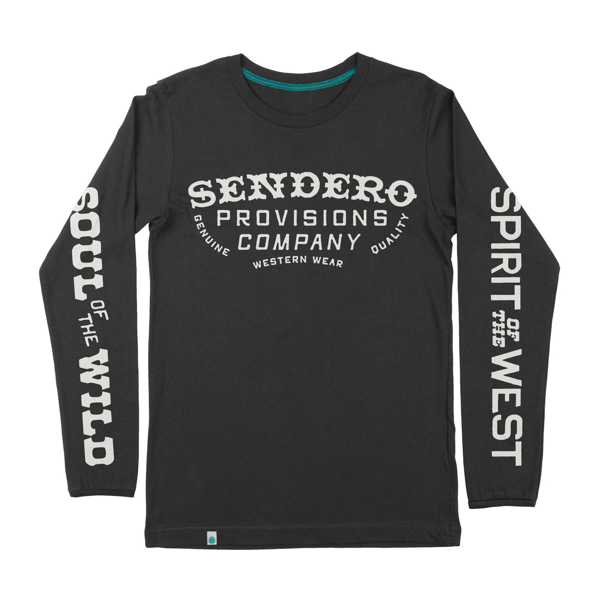 Genuine Western Long Sleeve T-Shirt - Black