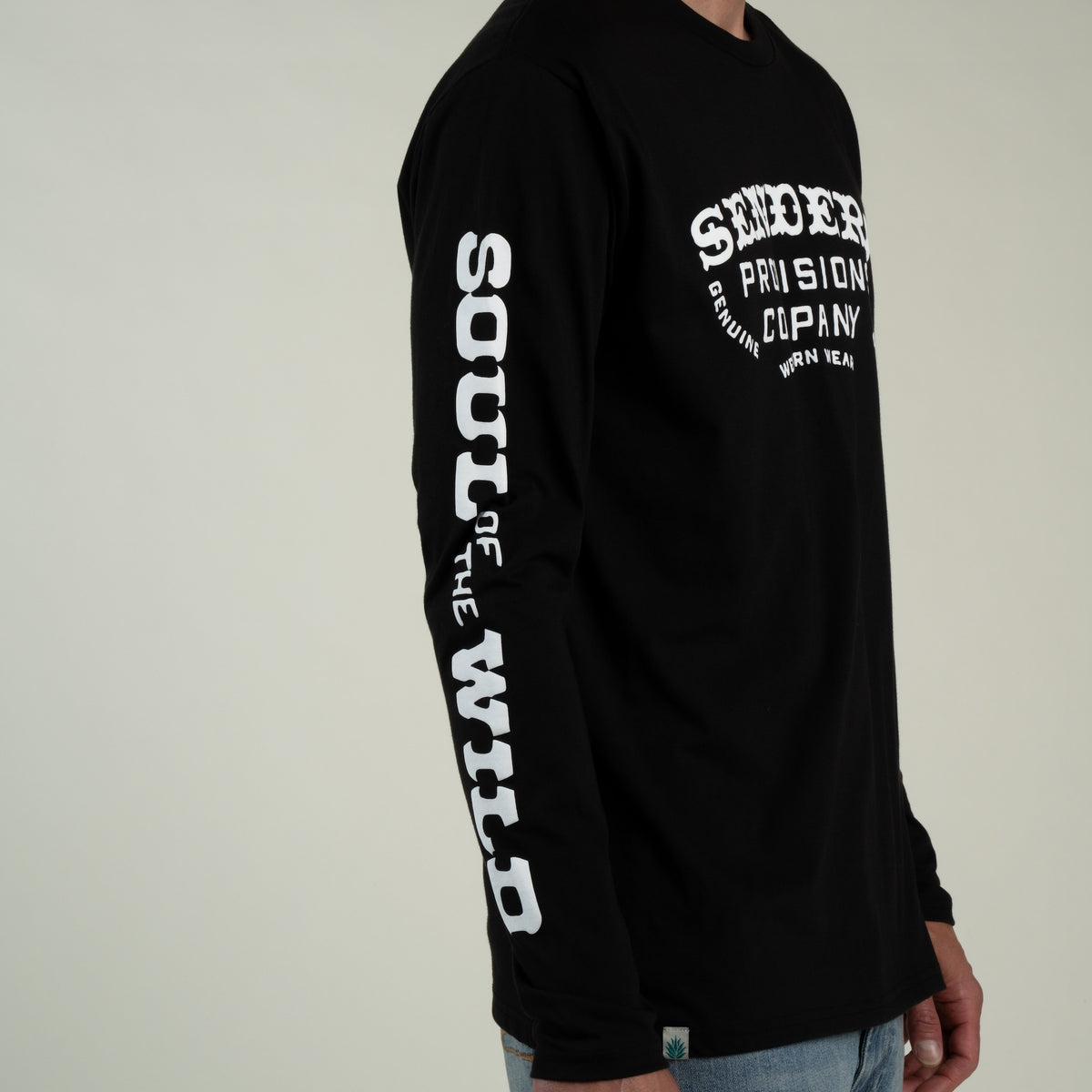 Genuine Western Long Sleeve T-Shirt - Black