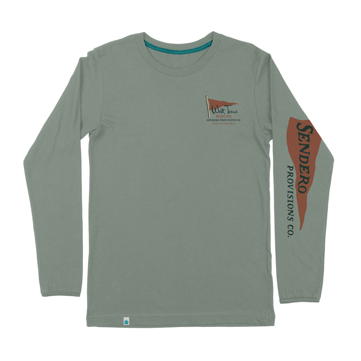 West Texas Municipal Long Sleeve T-Shirt - Laguna