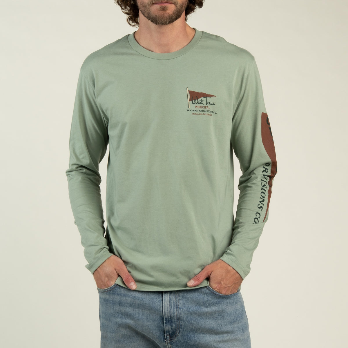 West Texas Municipal Long Sleeve T-Shirt - Laguna