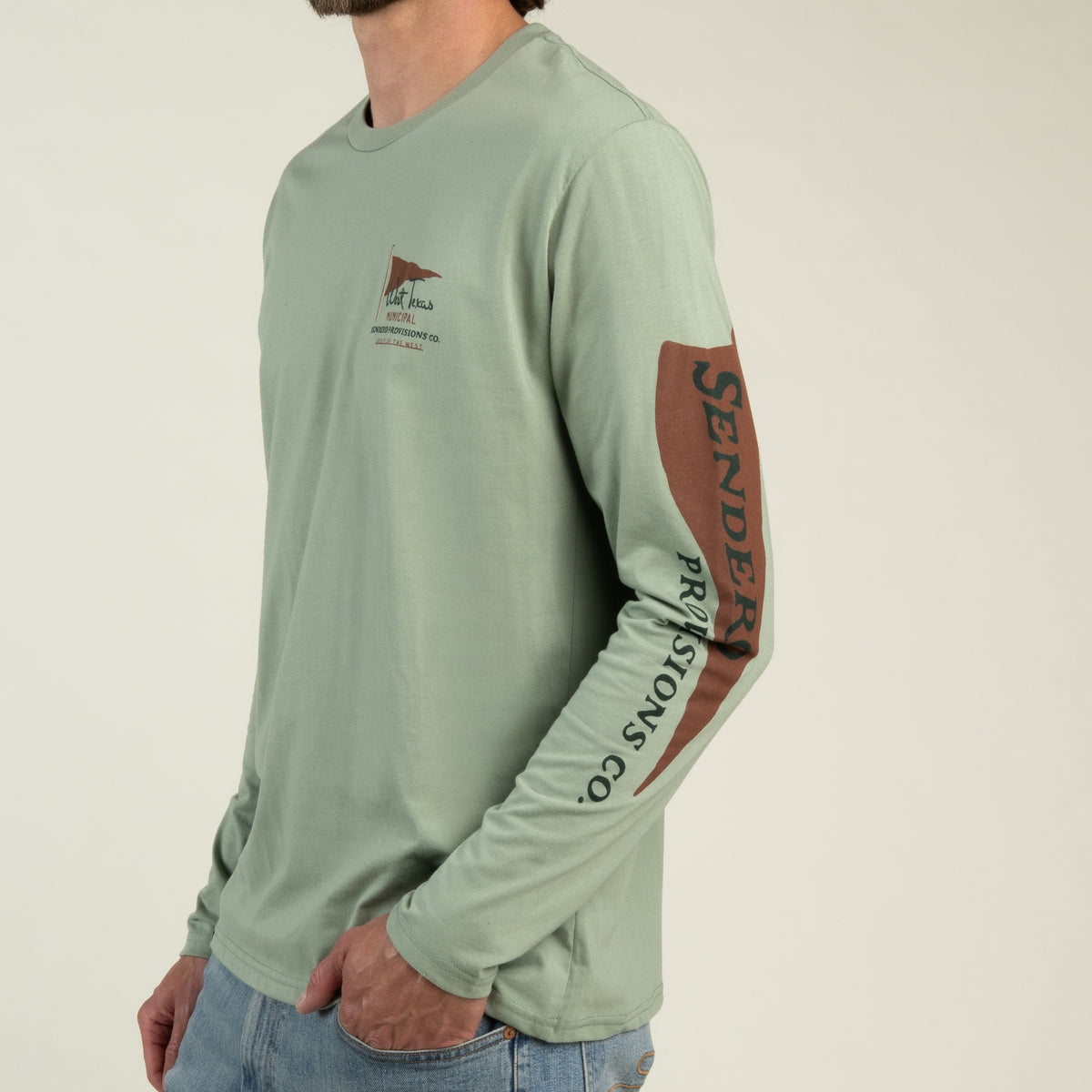 West Texas Municipal Long Sleeve T-Shirt - Laguna