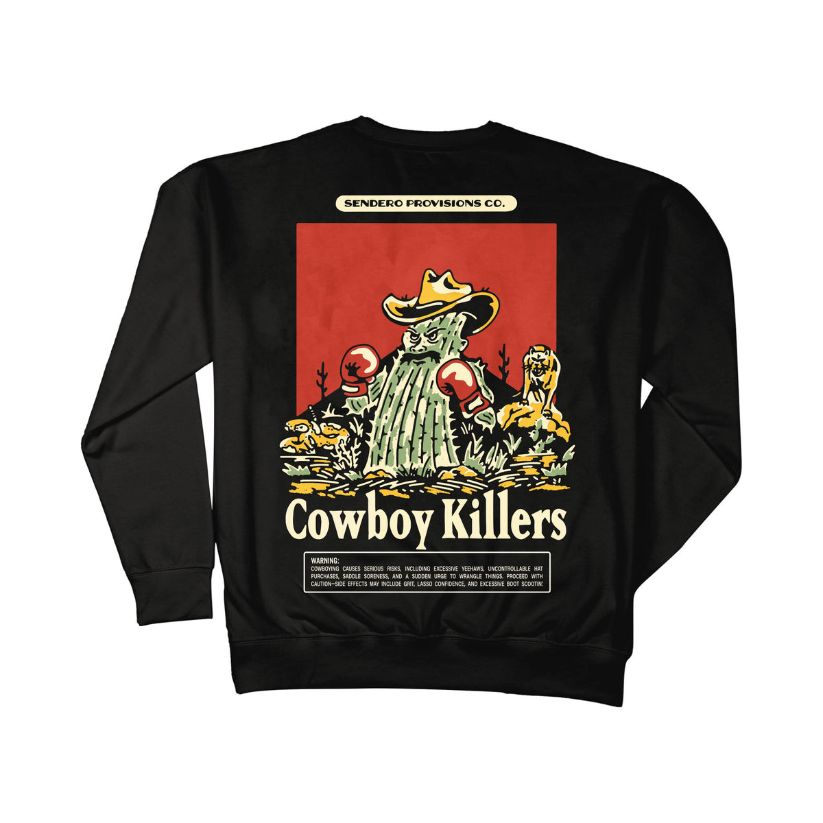 Cowboy Killers Sweatshirt - Black