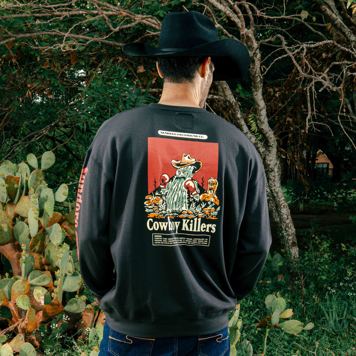 Cowboy Killers Sweatshirt - Black