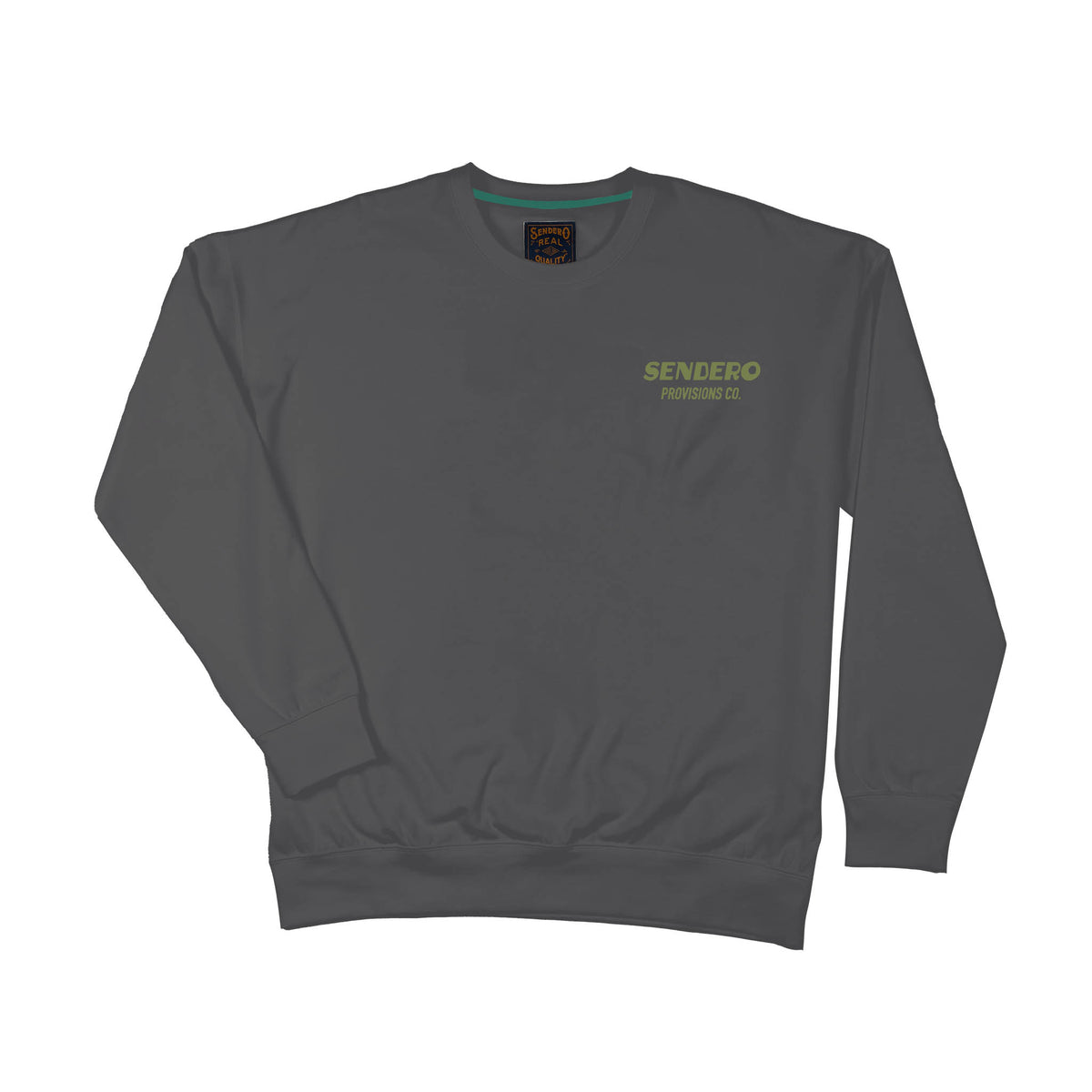 Deer Fishers Sweatshirt - Charcoal