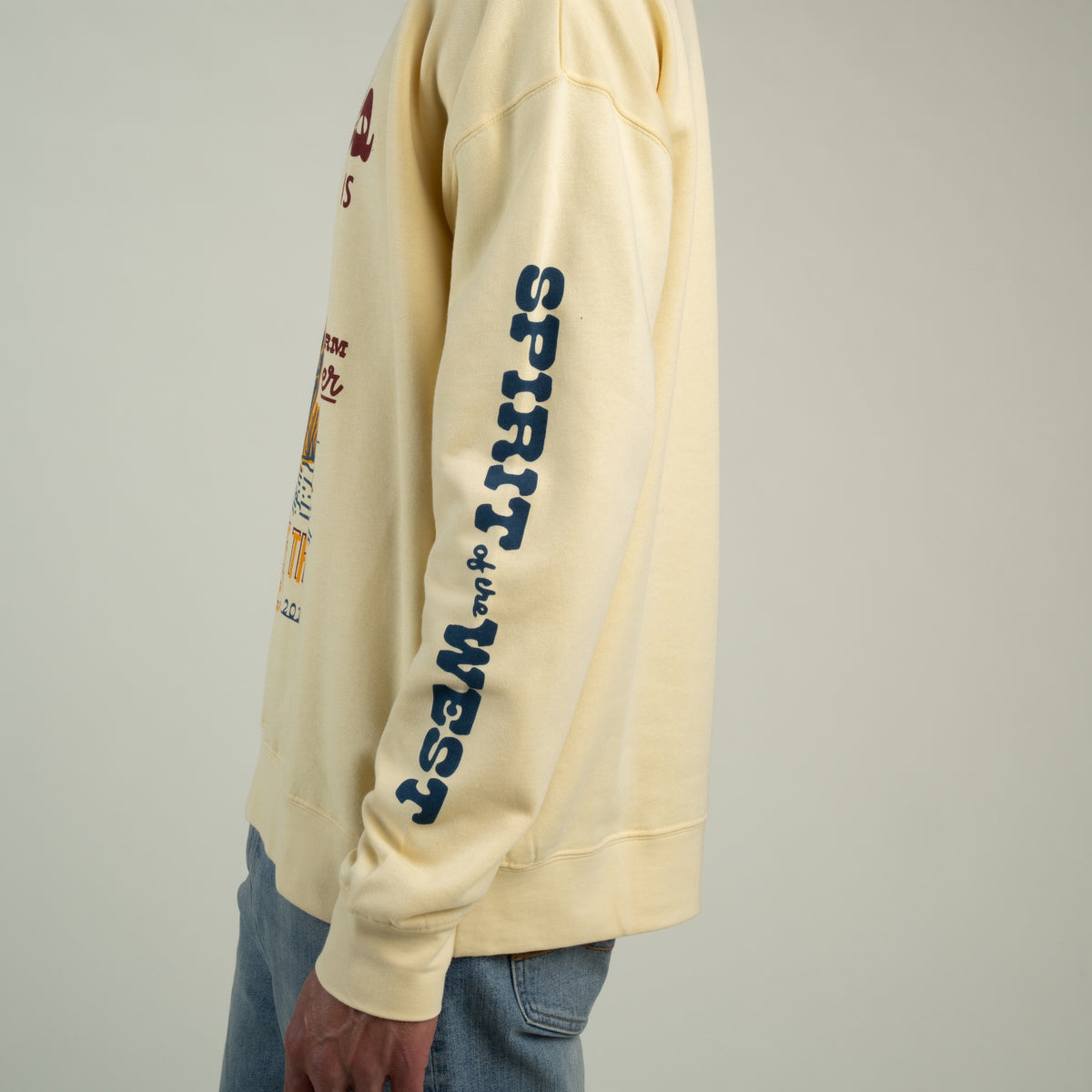 Dusty Trails Sweatshirt - Cream