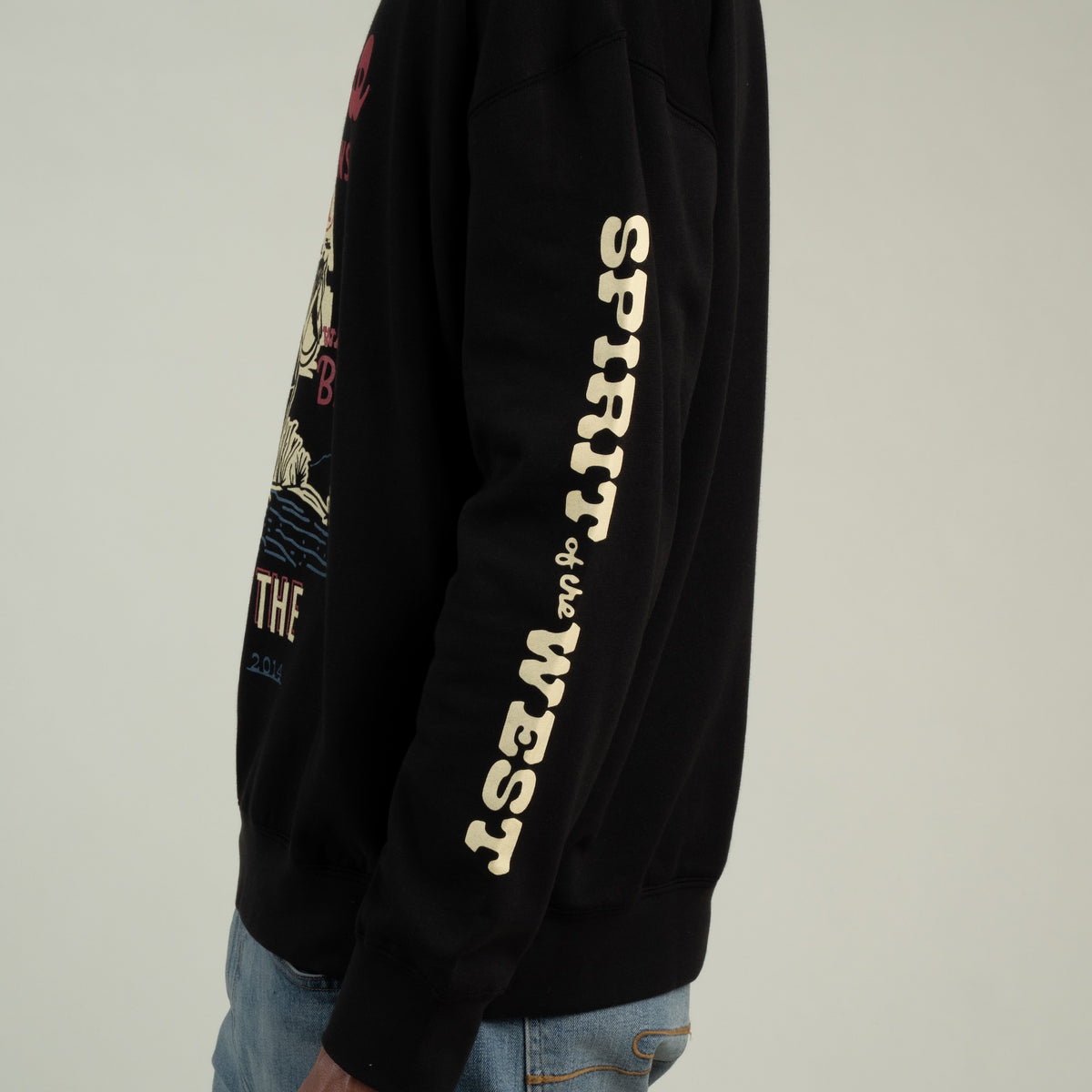 Dusty Trails Sweatshirt - Black