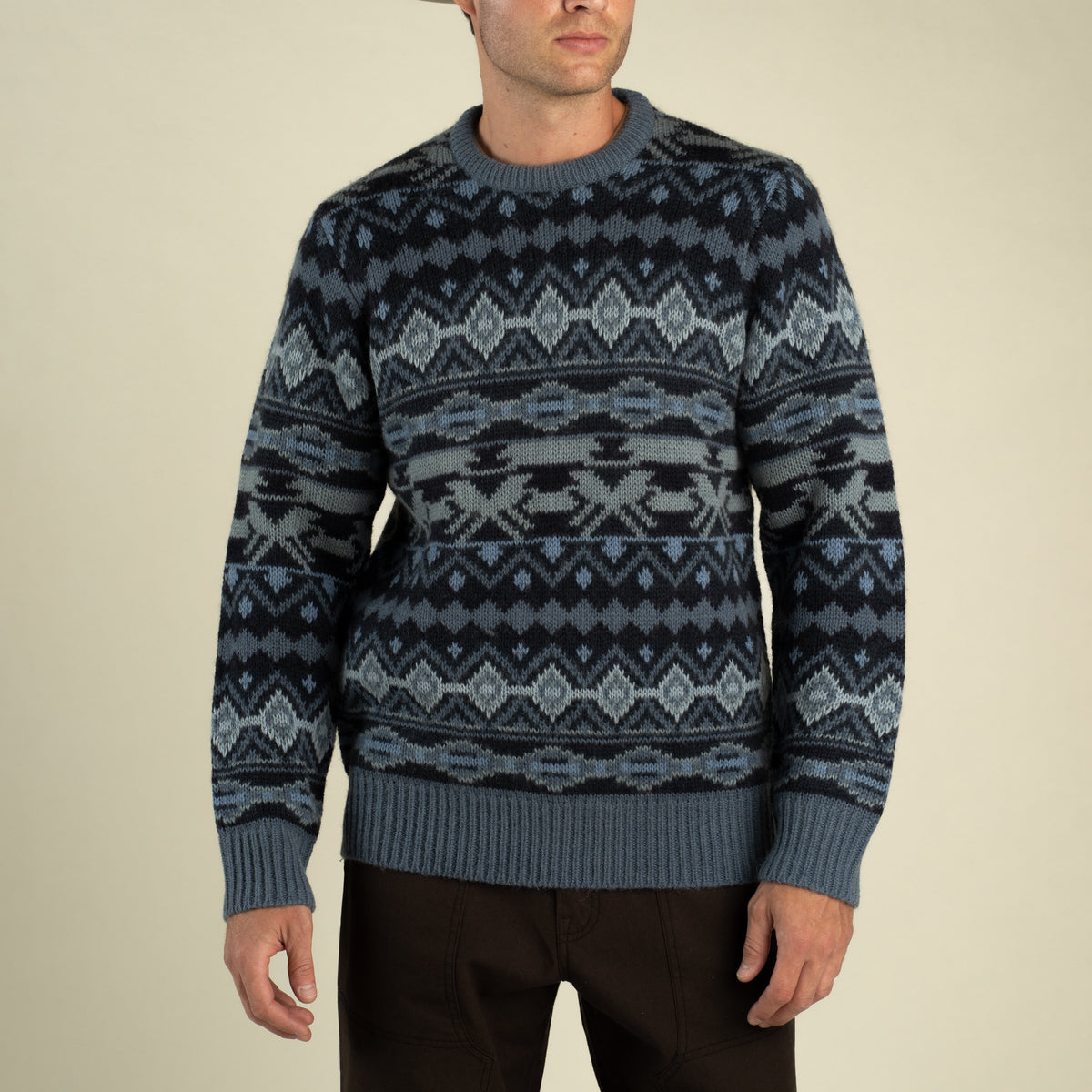 Sombra Sweater - Presidio Stripe - Azul
