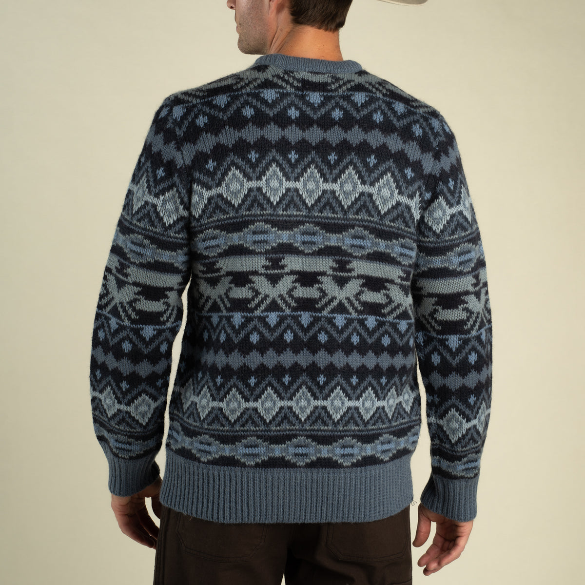 Sombra Sweater - Presidio Stripe - Azul