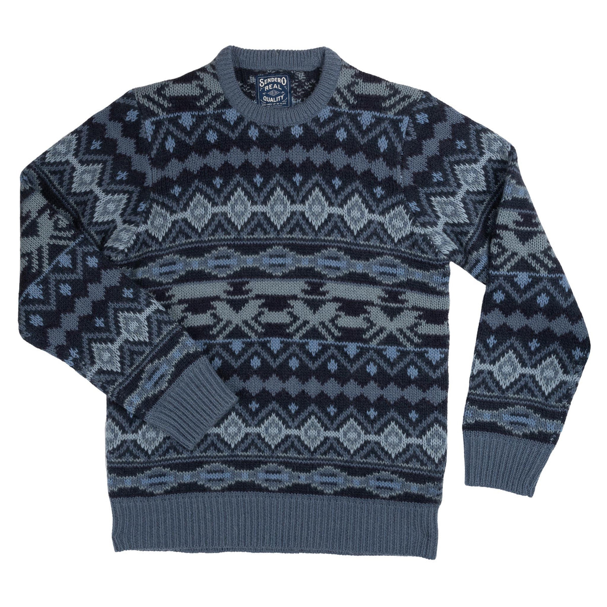 Sombra Sweater - Presidio Stripe - Azul