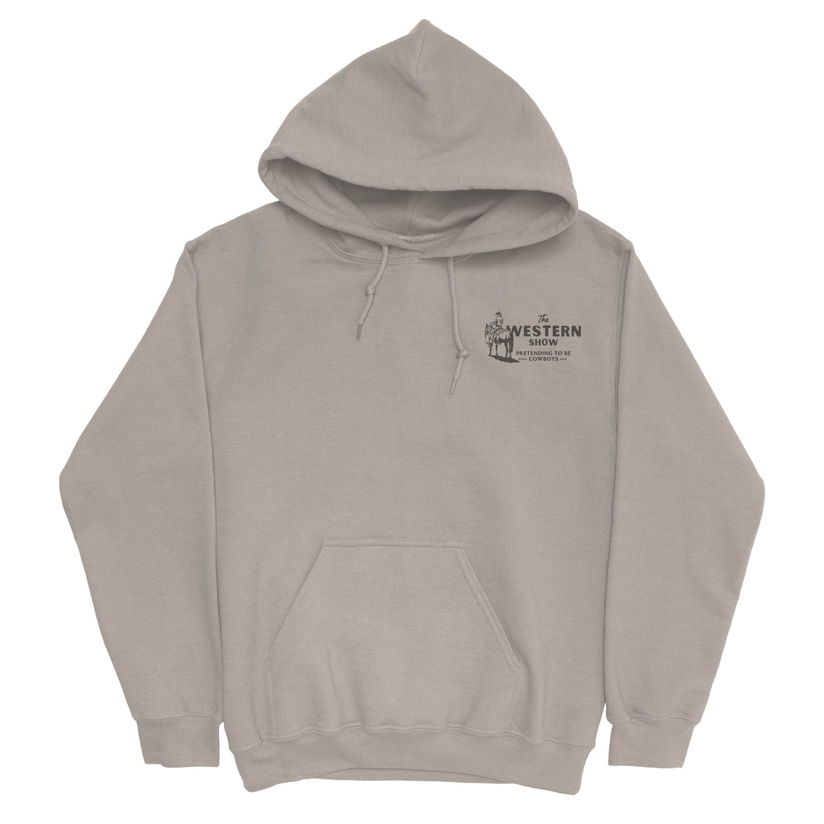 Western Show Hoodie - Sand