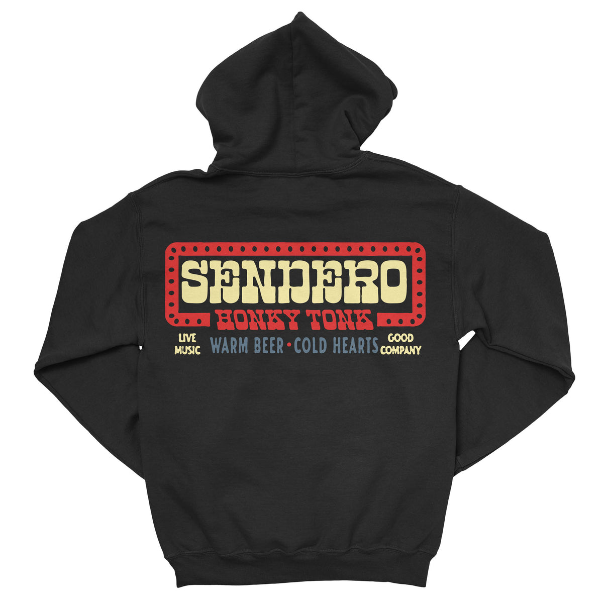 Sendero Honky Tonk Hoodie - Black