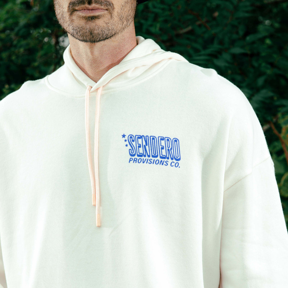 Sendero Western Goods Hoodie - Vintage White