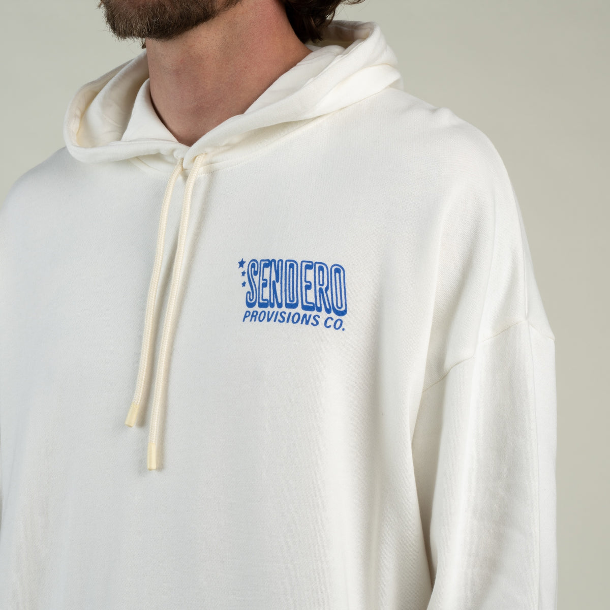 Sendero Western Goods Hoodie - Vintage White