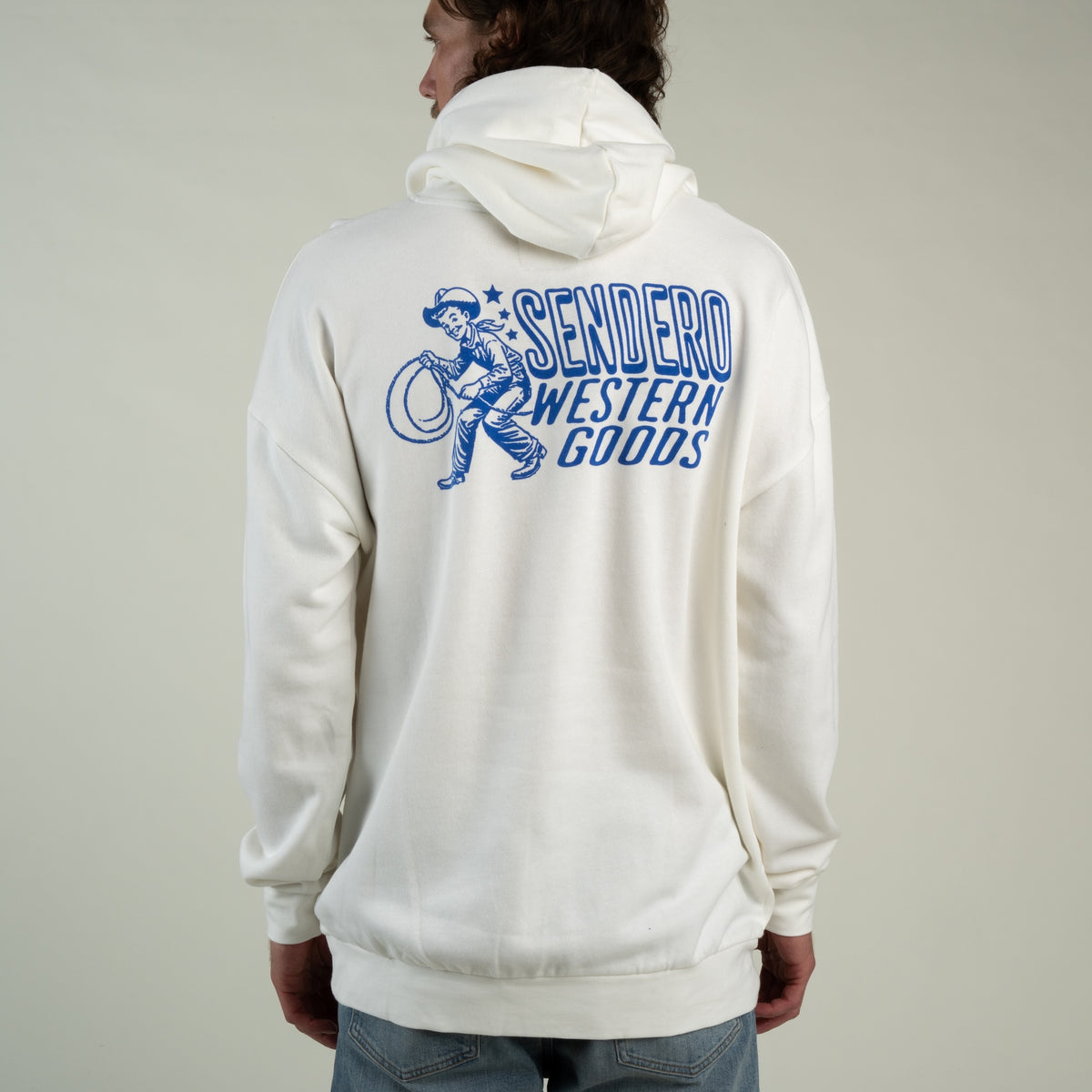 Sendero Western Goods Hoodie - Vintage White