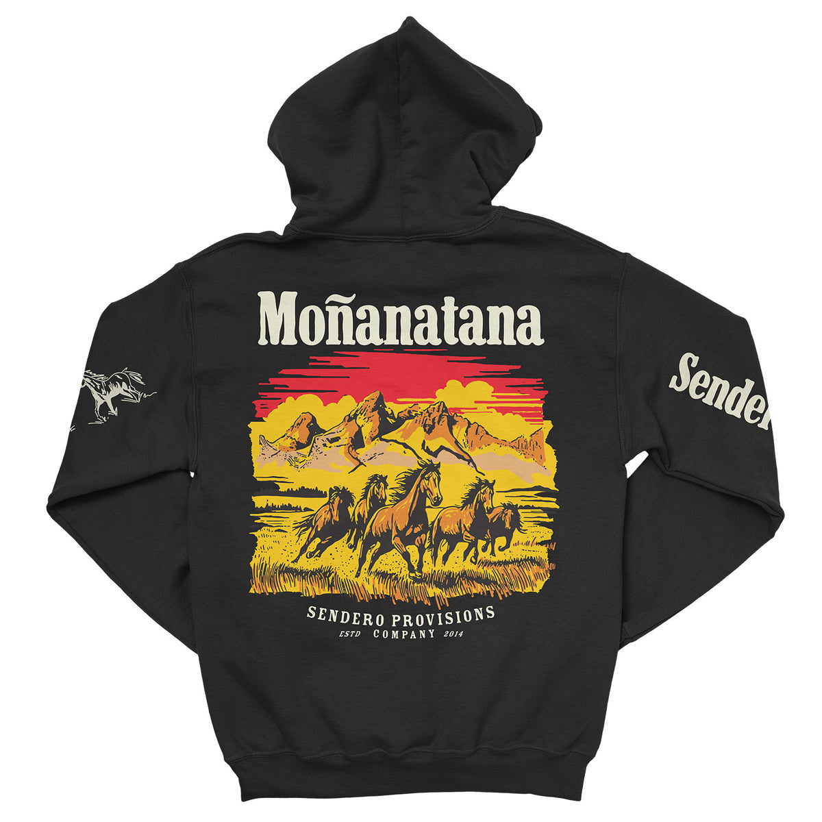 Monanatana Hoodie - Black