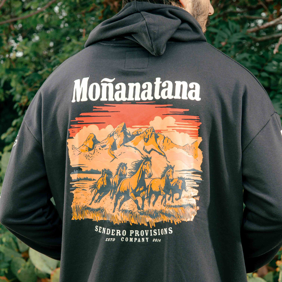 Monanatana Hoodie - Black