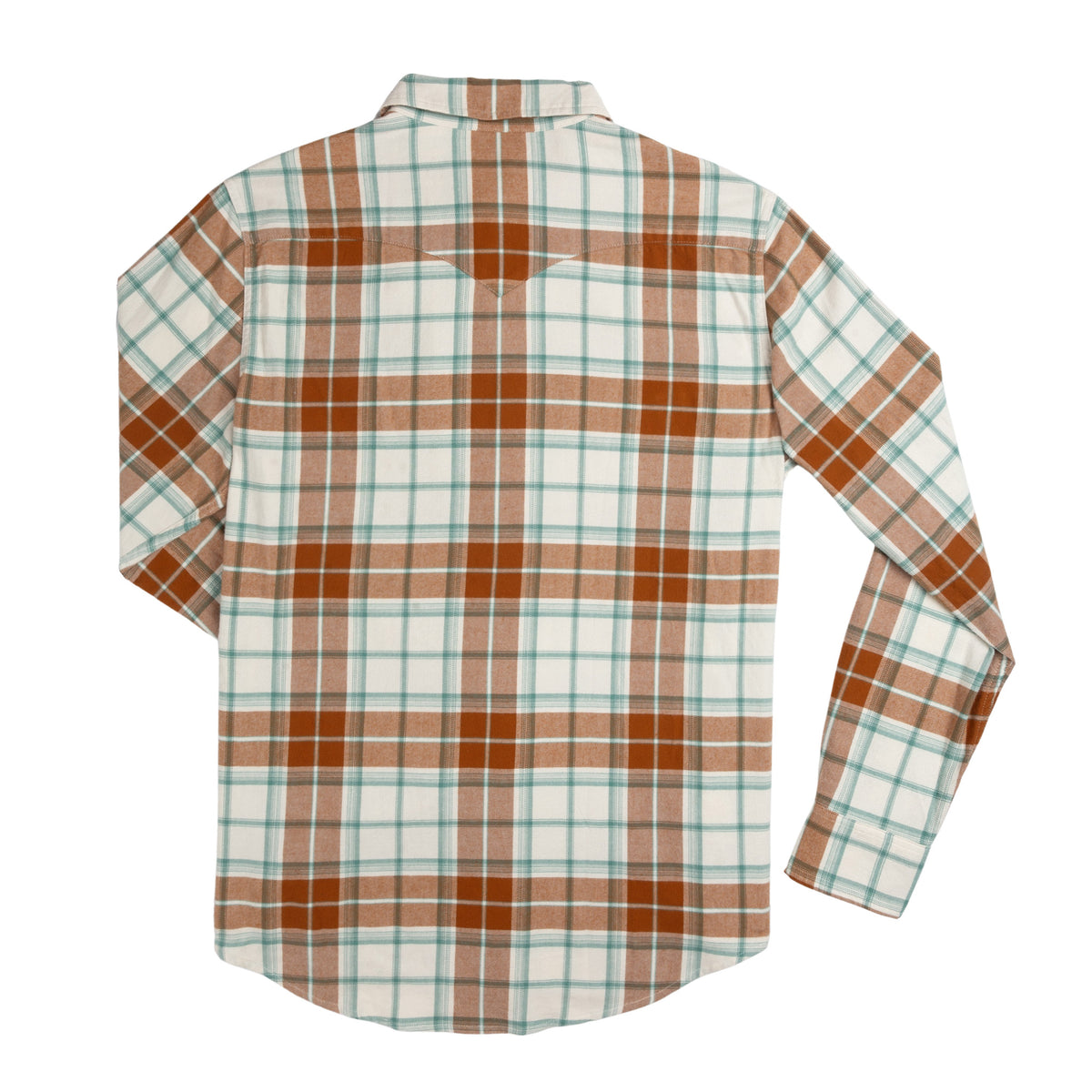 Durango Flannel - Lightweight Stretch - Moab Plaid - Canyon