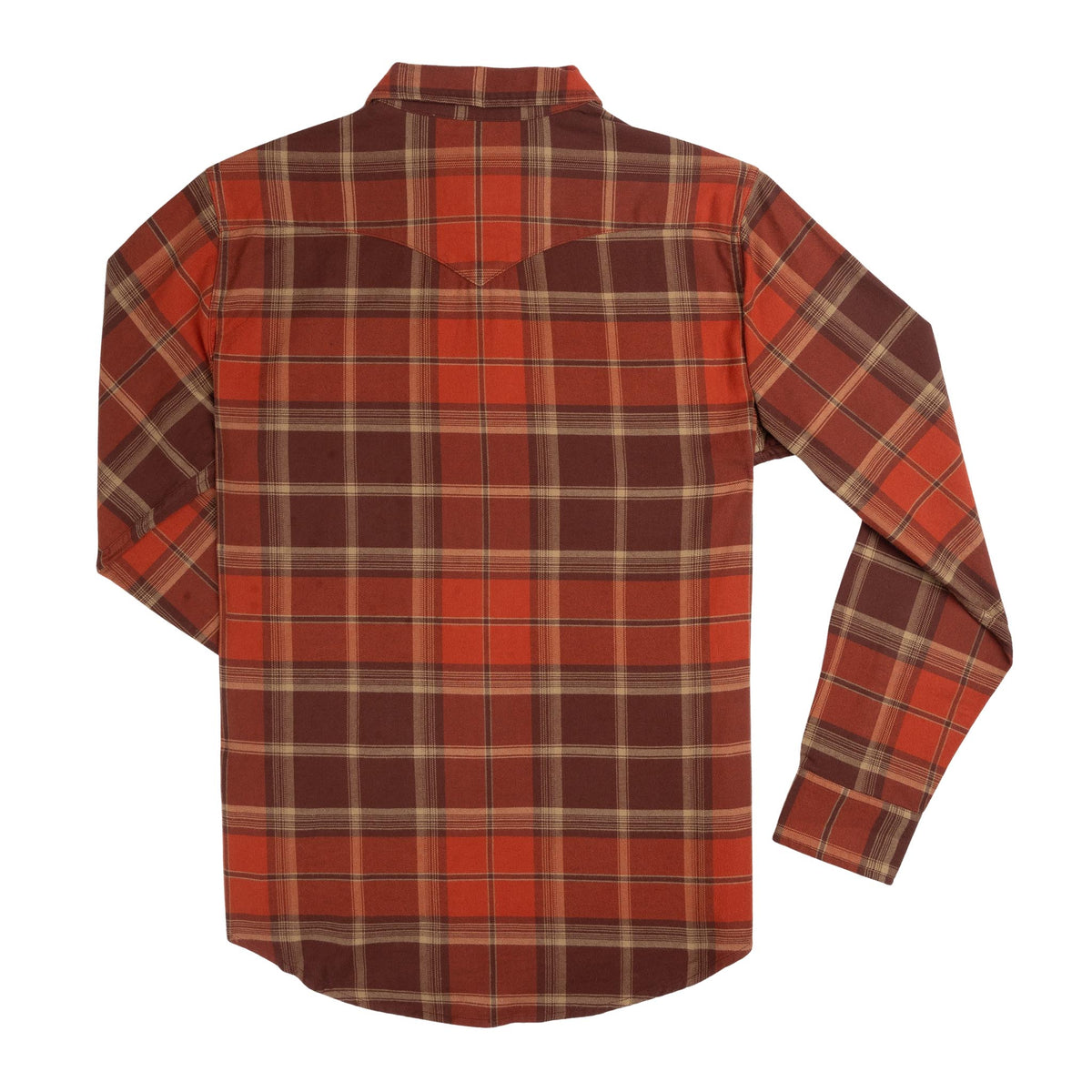 Durango Flannel - Lightweight Stretch - Moab Plaid - Redrock