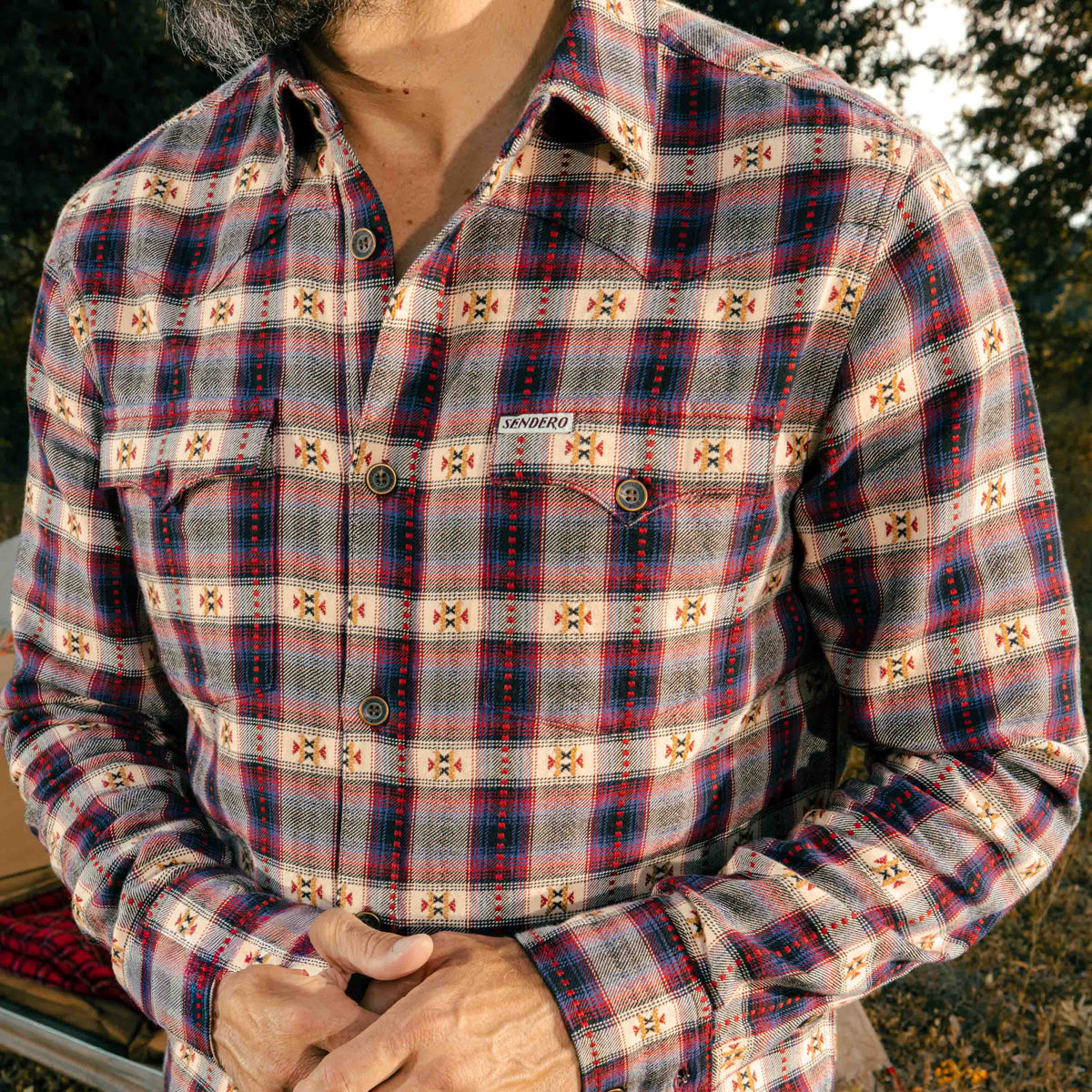 Durango Flannel - Midweight - Agua Dulce - Primrose