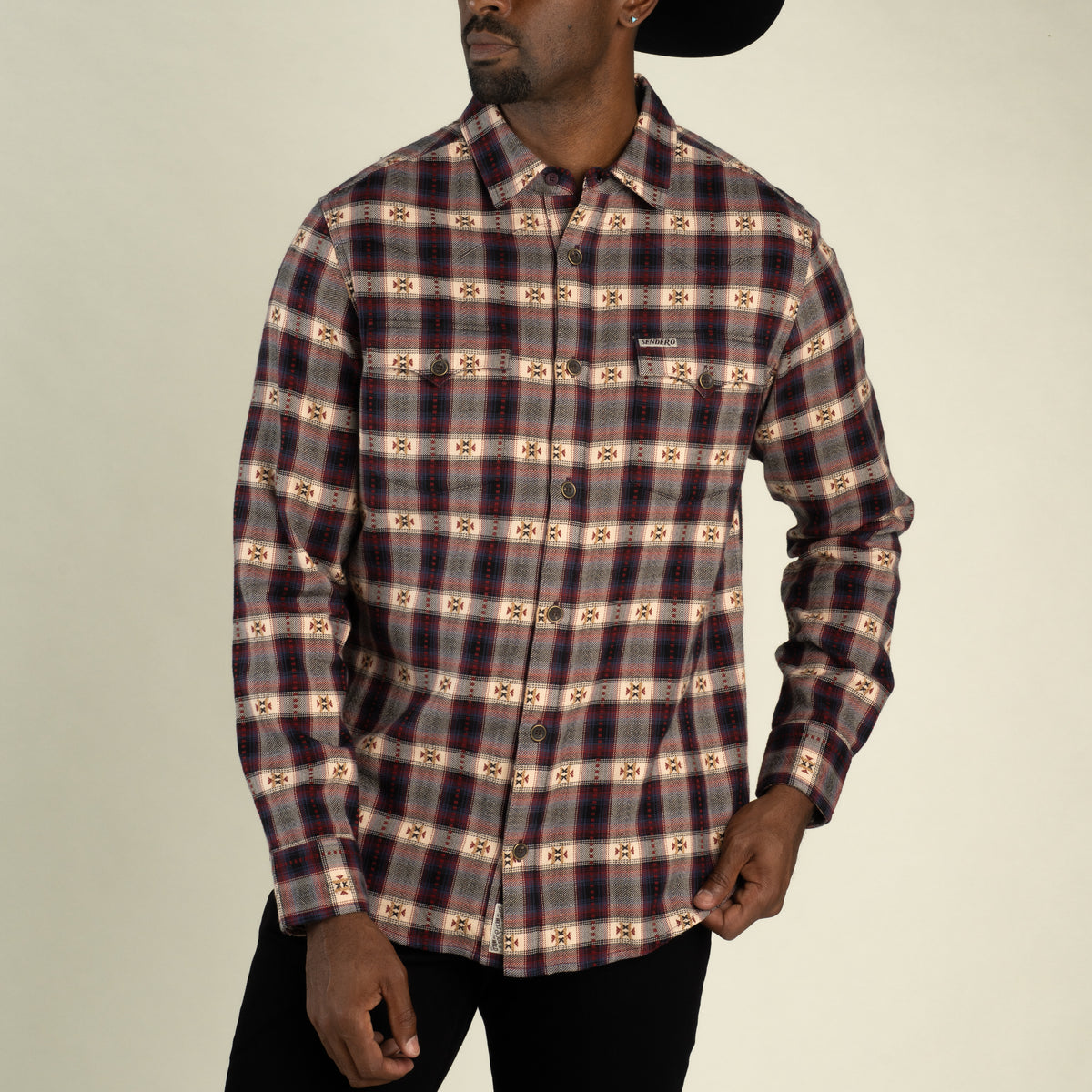 Durango Flannel - Midweight - Agua Dulce - Primrose