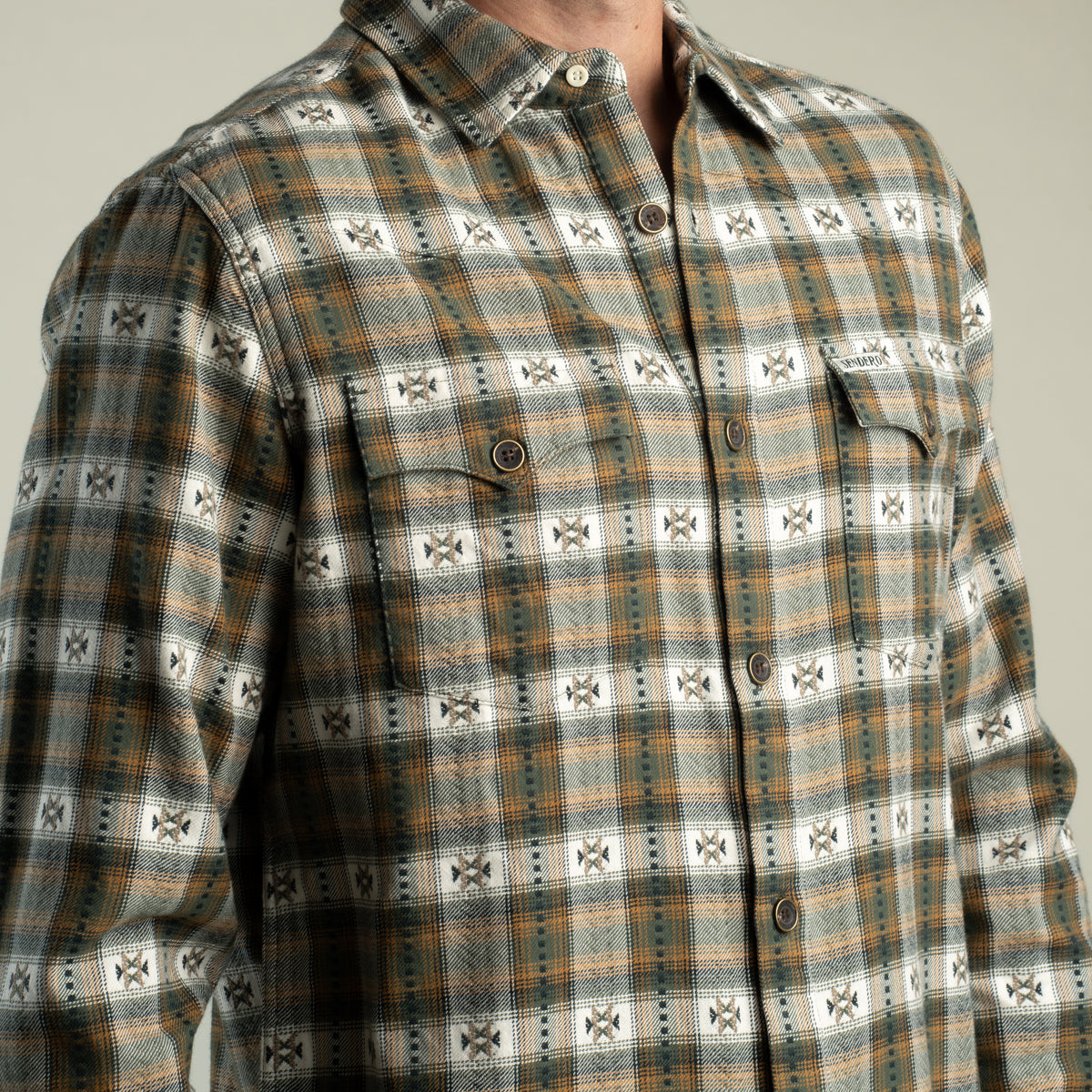 Durango Flannel - Midweight - Agua Dulce - Laurel