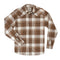 Durango Flannel - Pearlsnap - Woodrow Plaid - Saddle