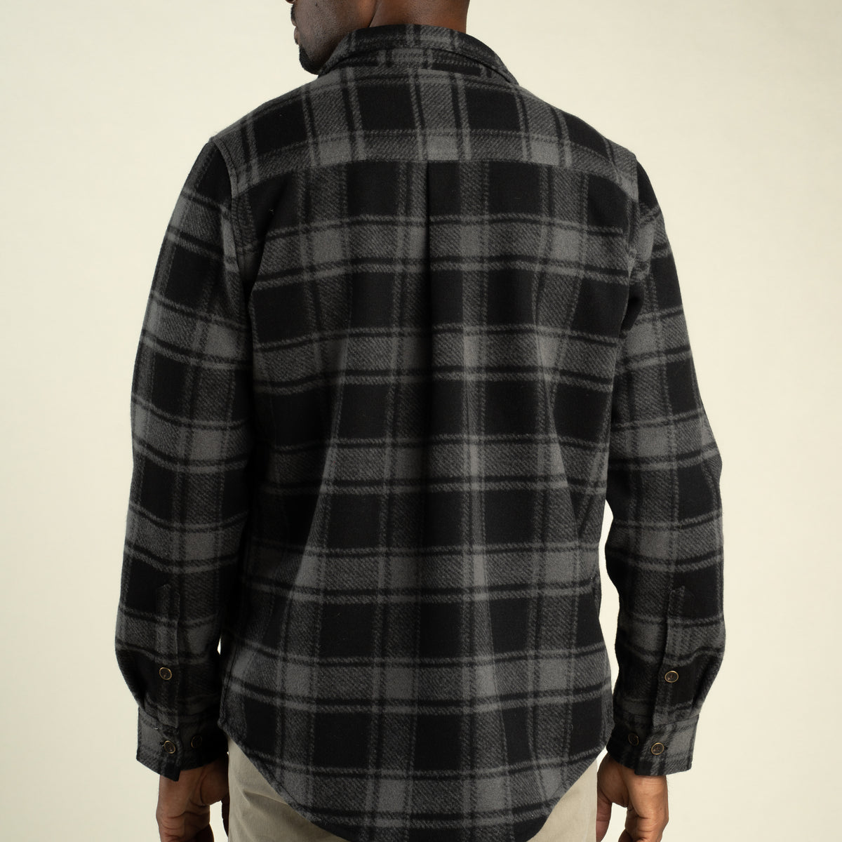 Pinedale Shacket - Emmett Plaid - Black
