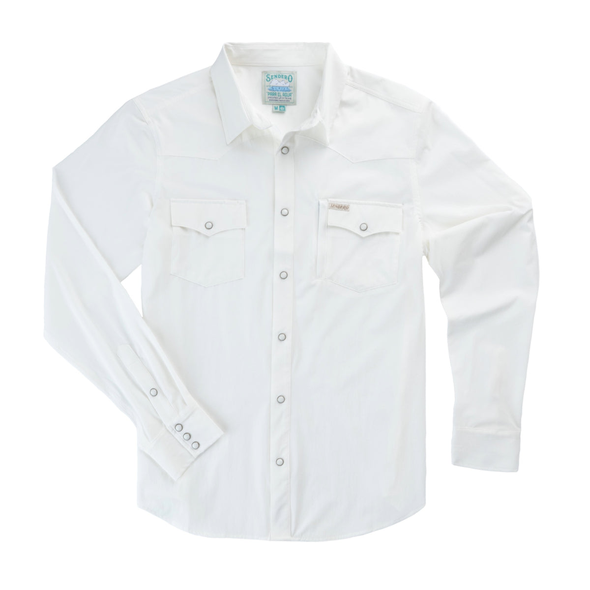 Confluence Tech Long Sleeve Shirt - White