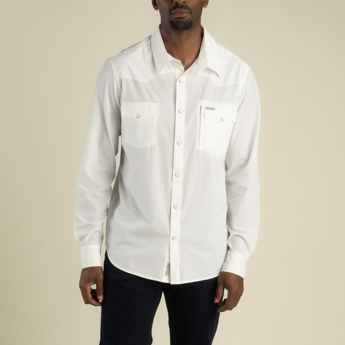 Confluence Tech Long Sleeve Shirt - White