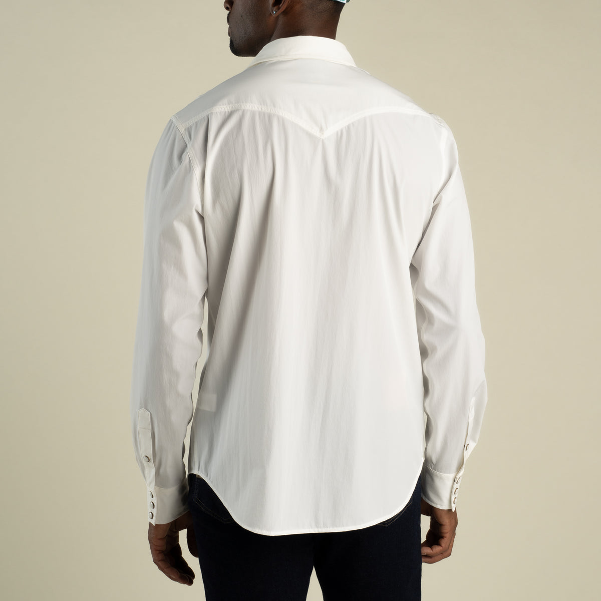 Confluence Tech Long Sleeve Shirt - White