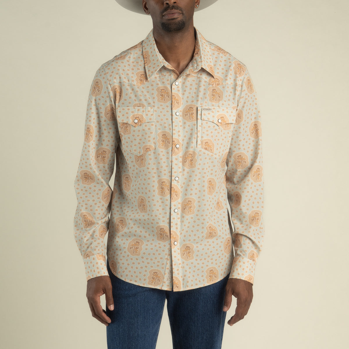 Confluence Tech Long Sleeve Shirt - Bandana Bloom - Rio