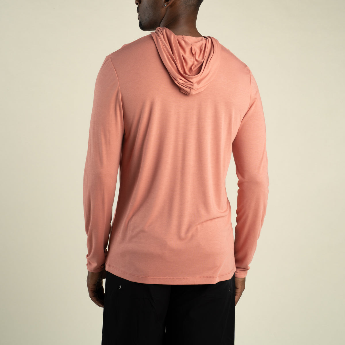 Yucatan Bamboo Hoodie Tech Long Sleeve Shirt - Nantucket Red