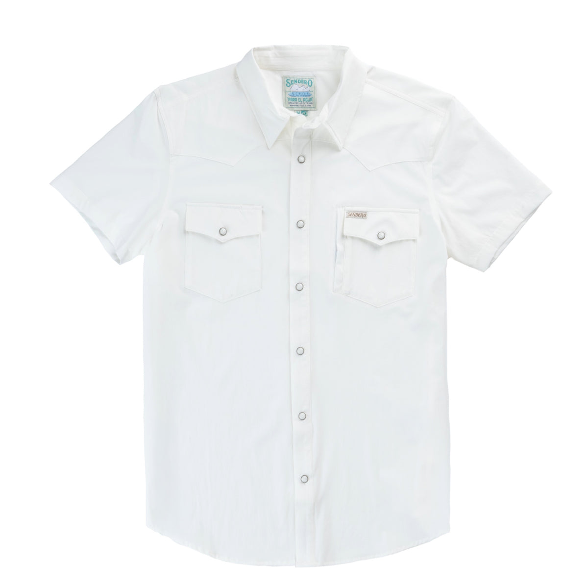 Confluence Tech Short Sleeve Shirt - White