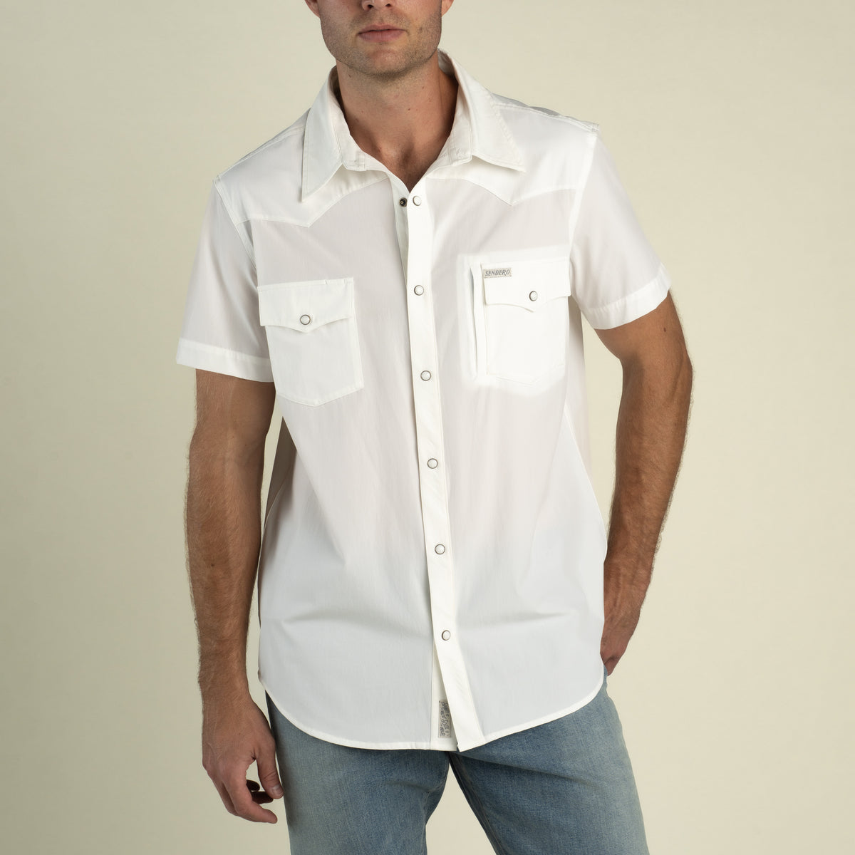 Confluence Tech Short Sleeve Shirt - White