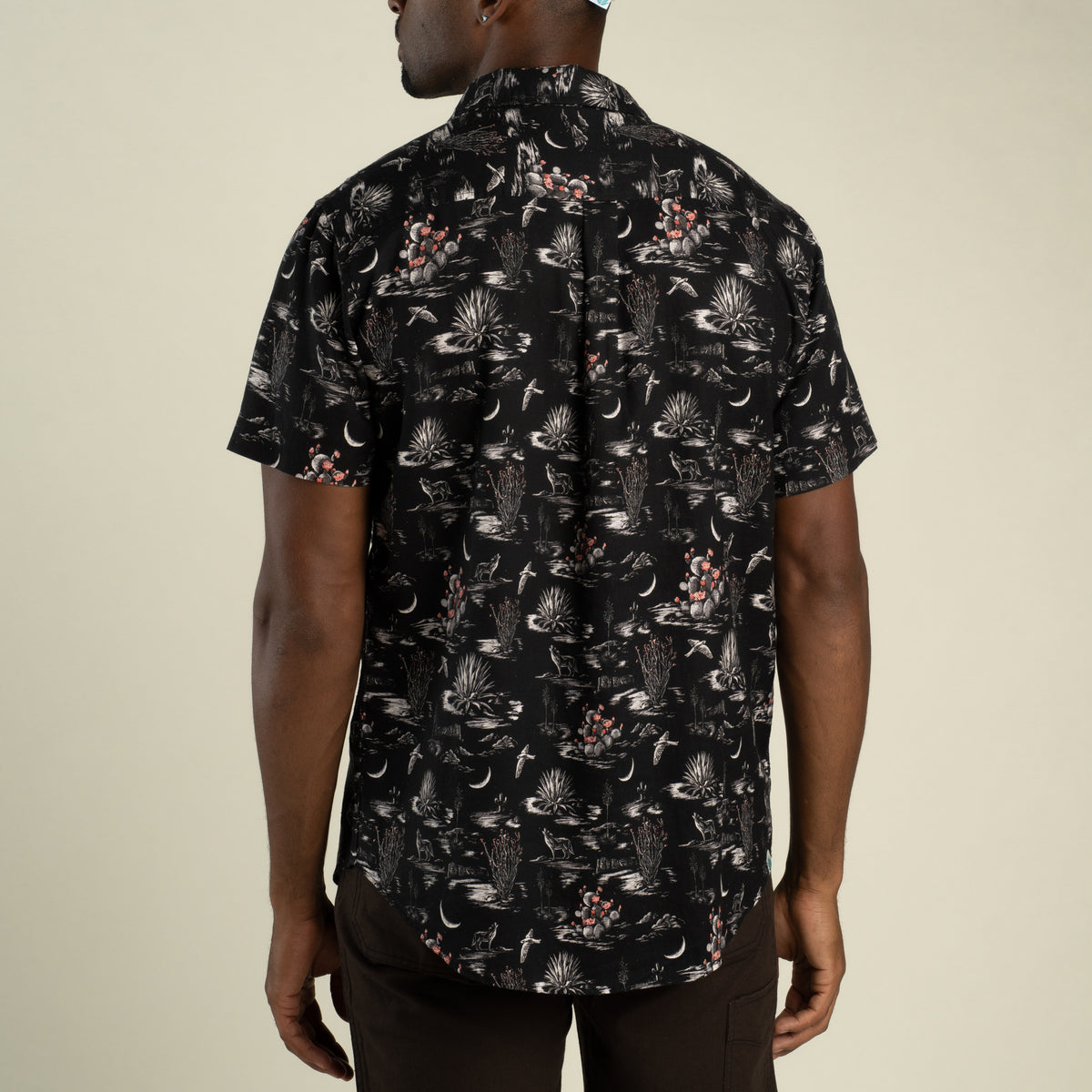 City Slicker Button Up Short Sleeve - Nocturnal - Black