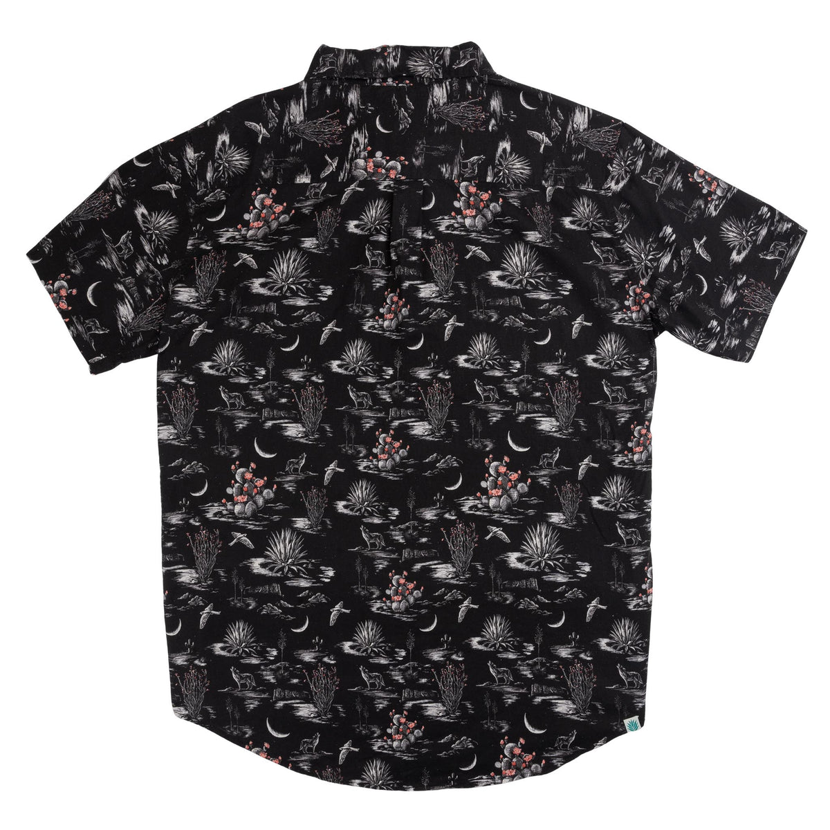 City Slicker Button Up Short Sleeve - Nocturnal - Black
