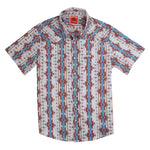 The Wyatt Pearl Snap Short Sleeve Print Shirt