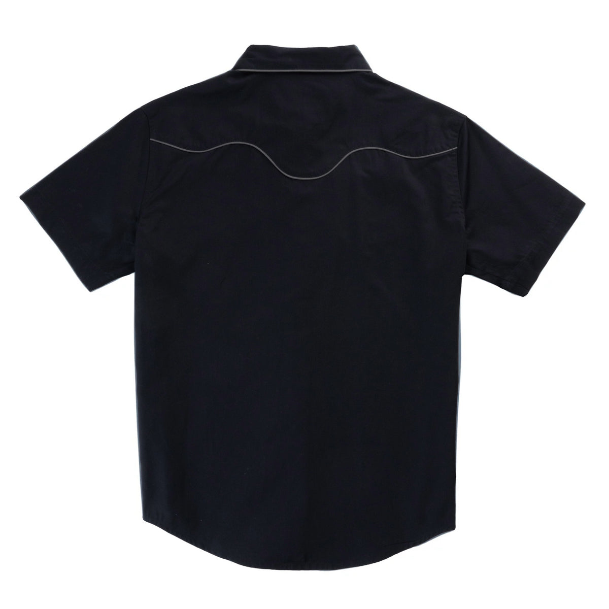The Prescott Western Shirt - Black/Charcoal