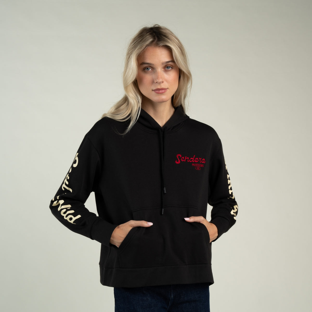 Women's Dusty Trails Hoodie - Black