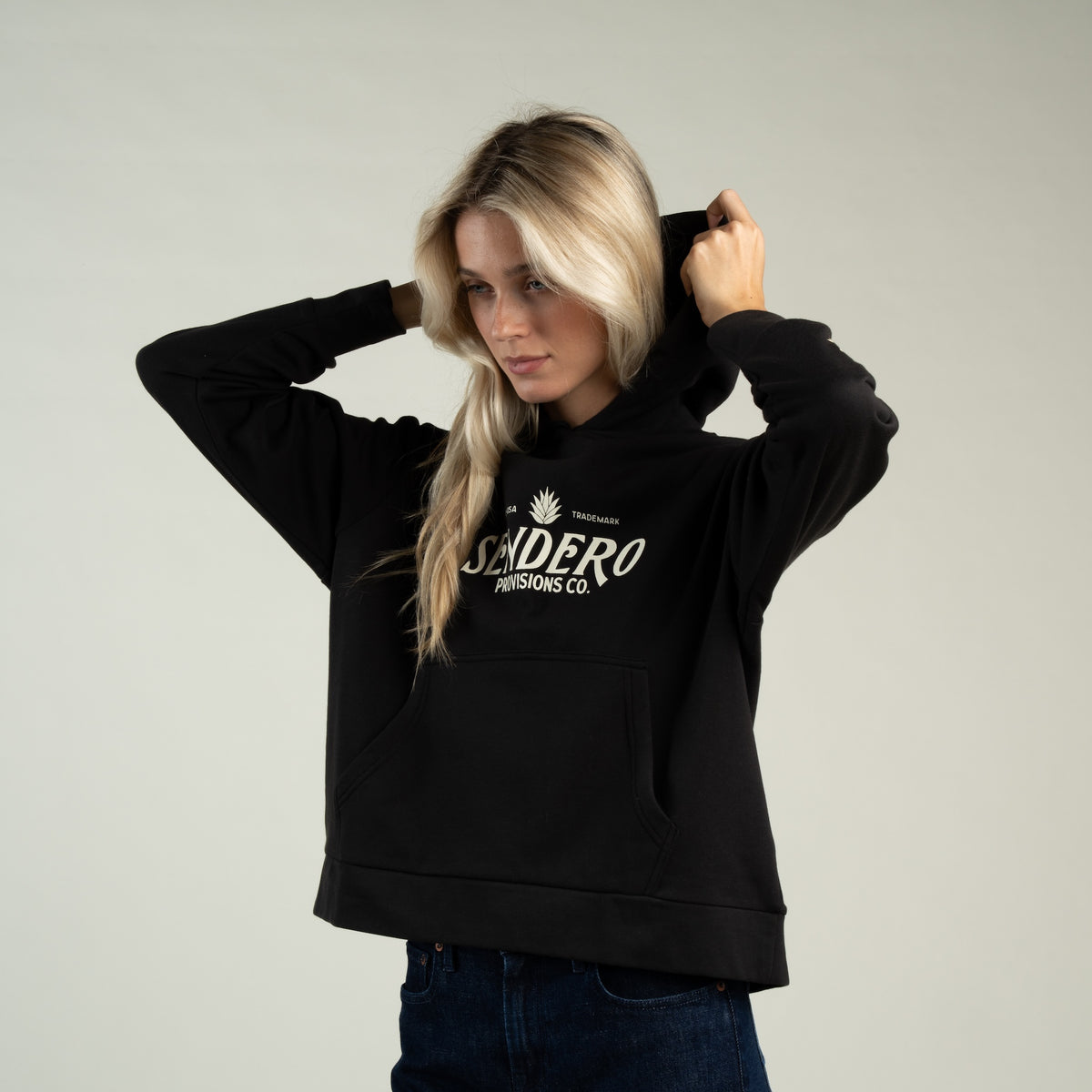 Women's Logo Hoodie - Black