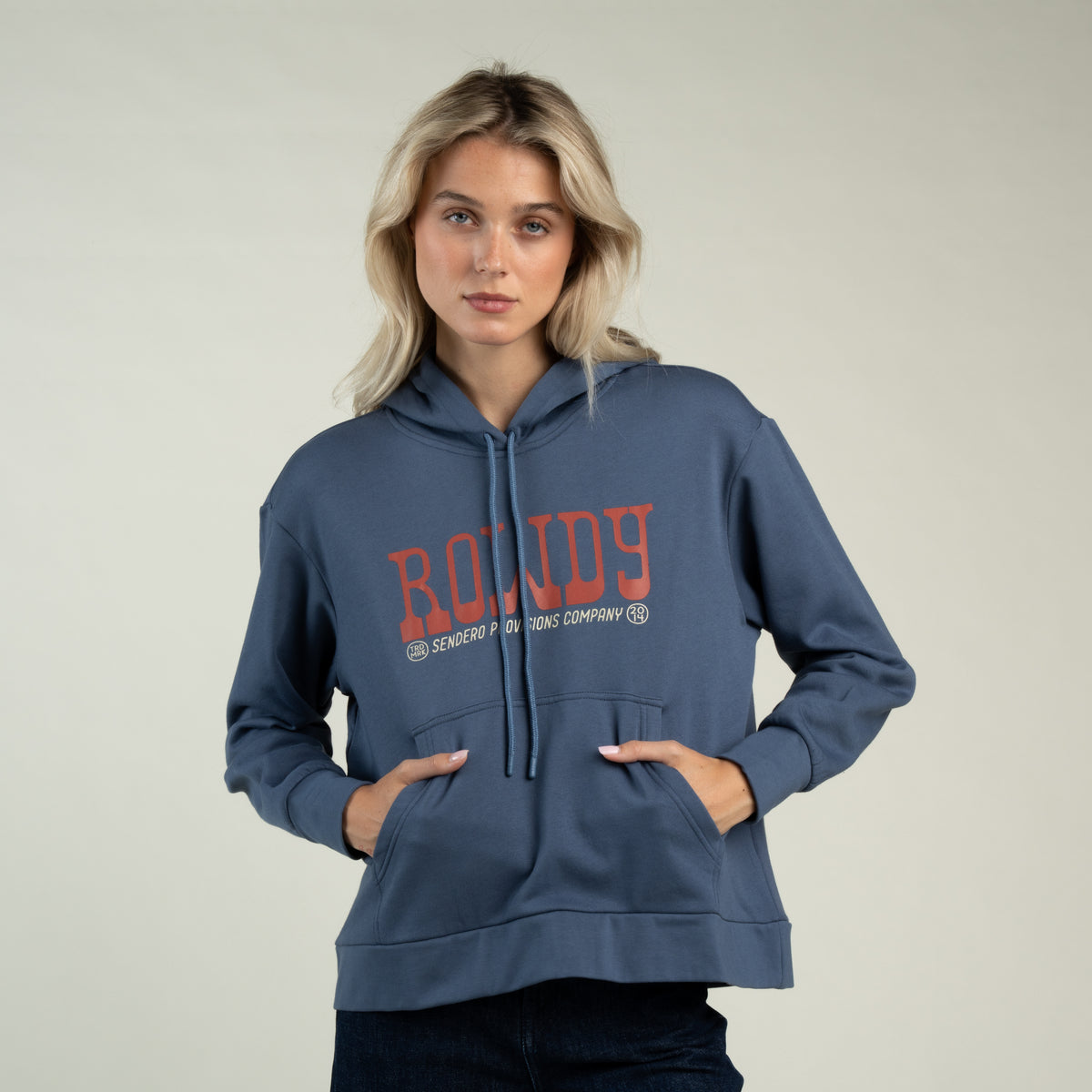 Women's Rowdy Hoodie - Navy