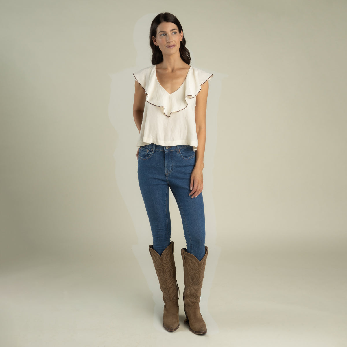 Faye Blouse - Cream