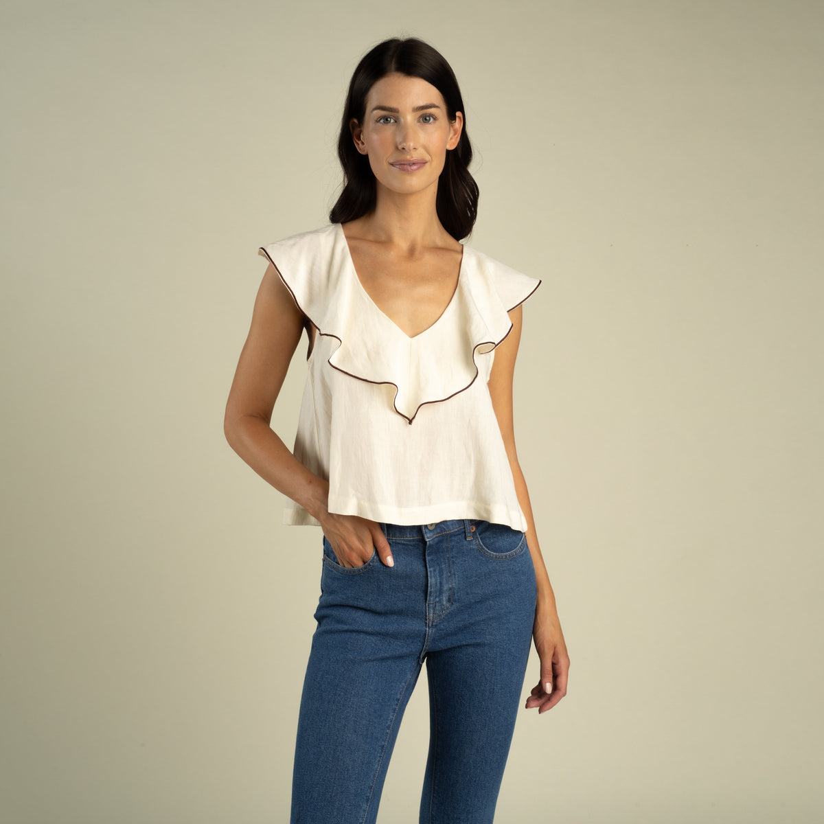 Faye Blouse - Cream