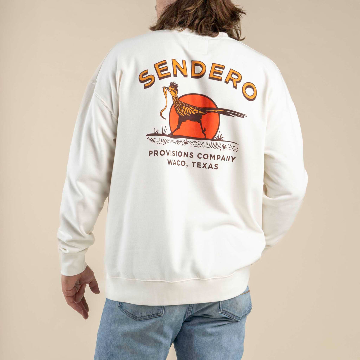 Desert Runner Sweatshirt - Vintage White