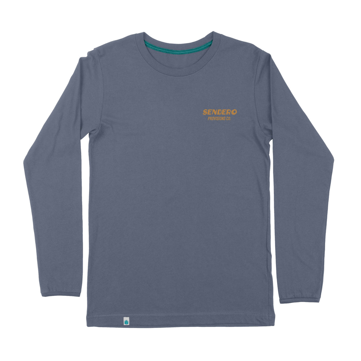 Deer Fishers Long Sleeve T-Shirt - Navy