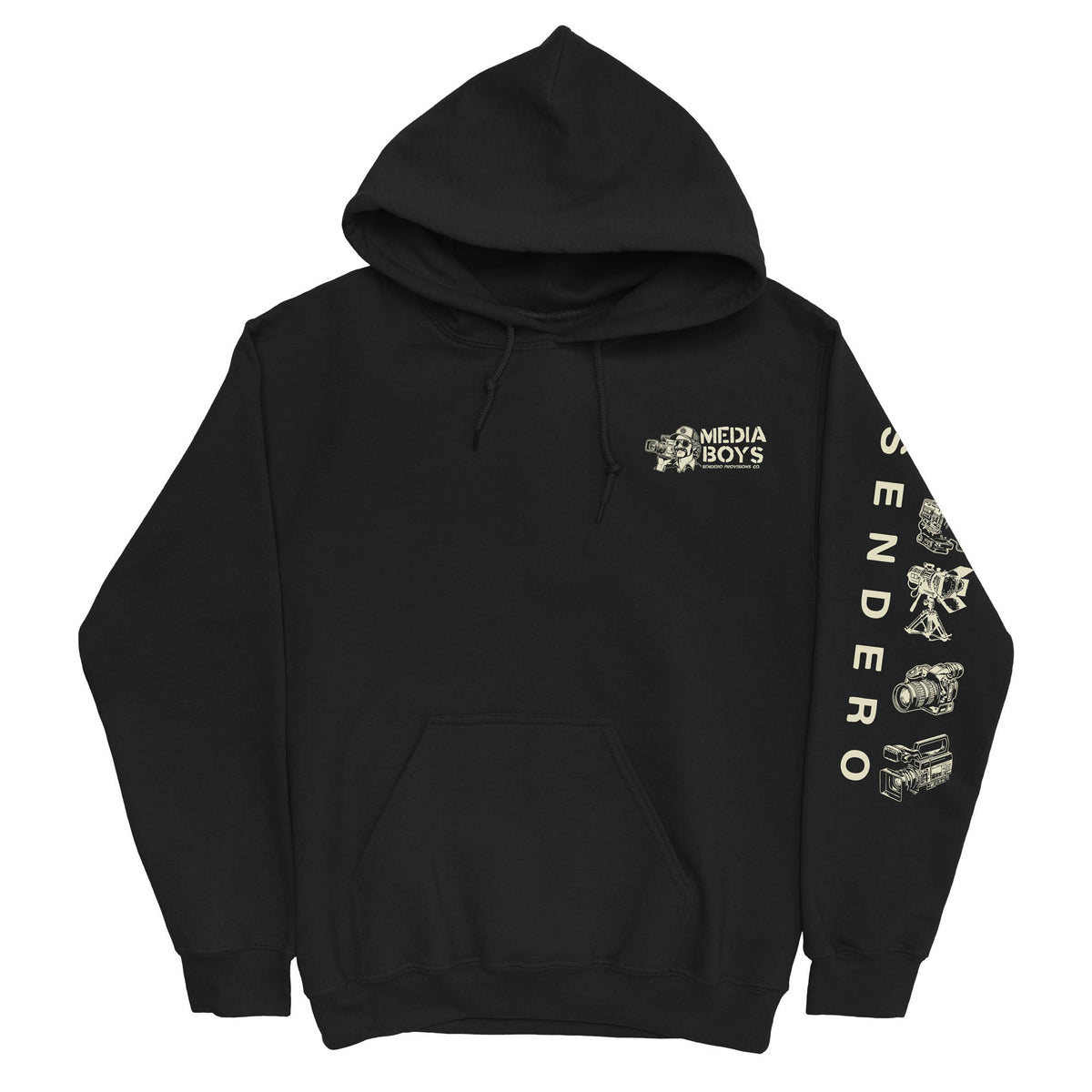 Media Boys Hoodie - Black