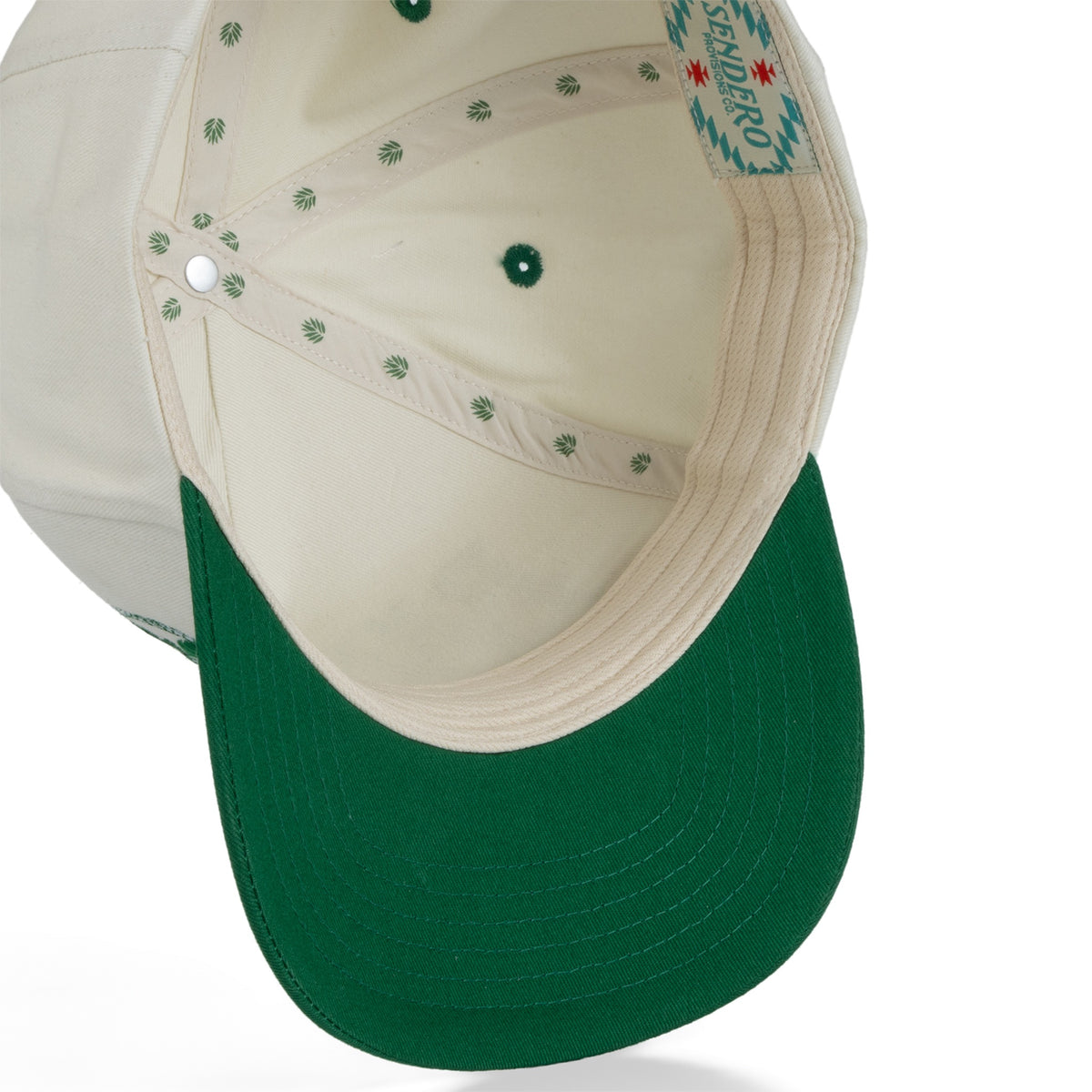Ranch Hand Hat - White/Green