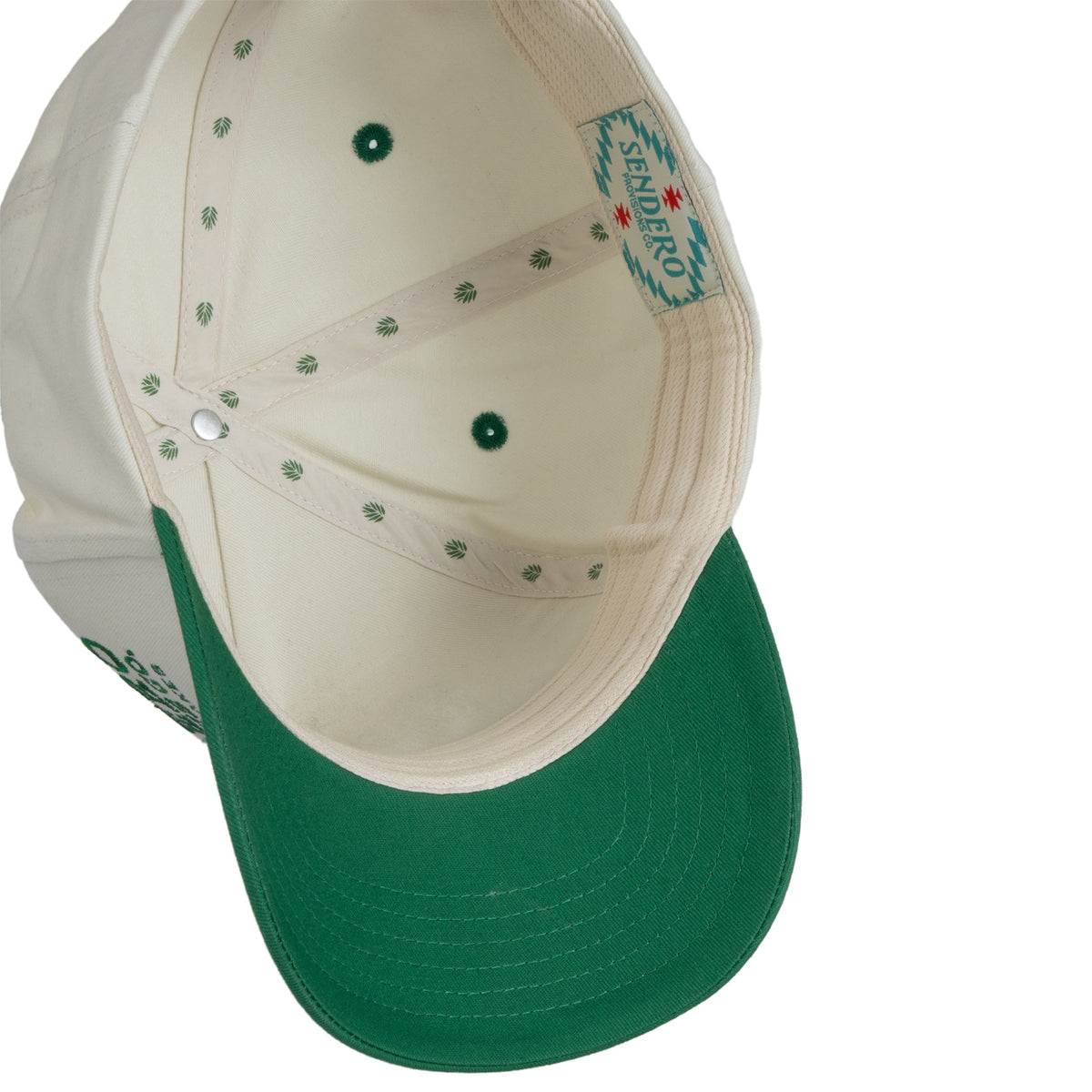 Milkin' Rattlesnakes Hat - Cream/Green