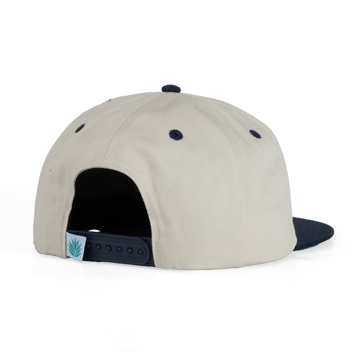 Genuine Western Hat - Cream/Navy