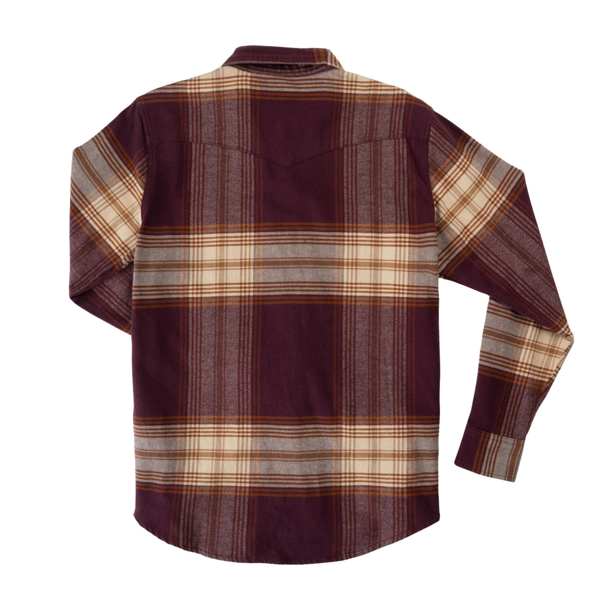 Durango Flannel Lightweight Stretch - Brown/Tan